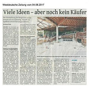 Bergische Sonne Artikel WZ v. 04.08.2017